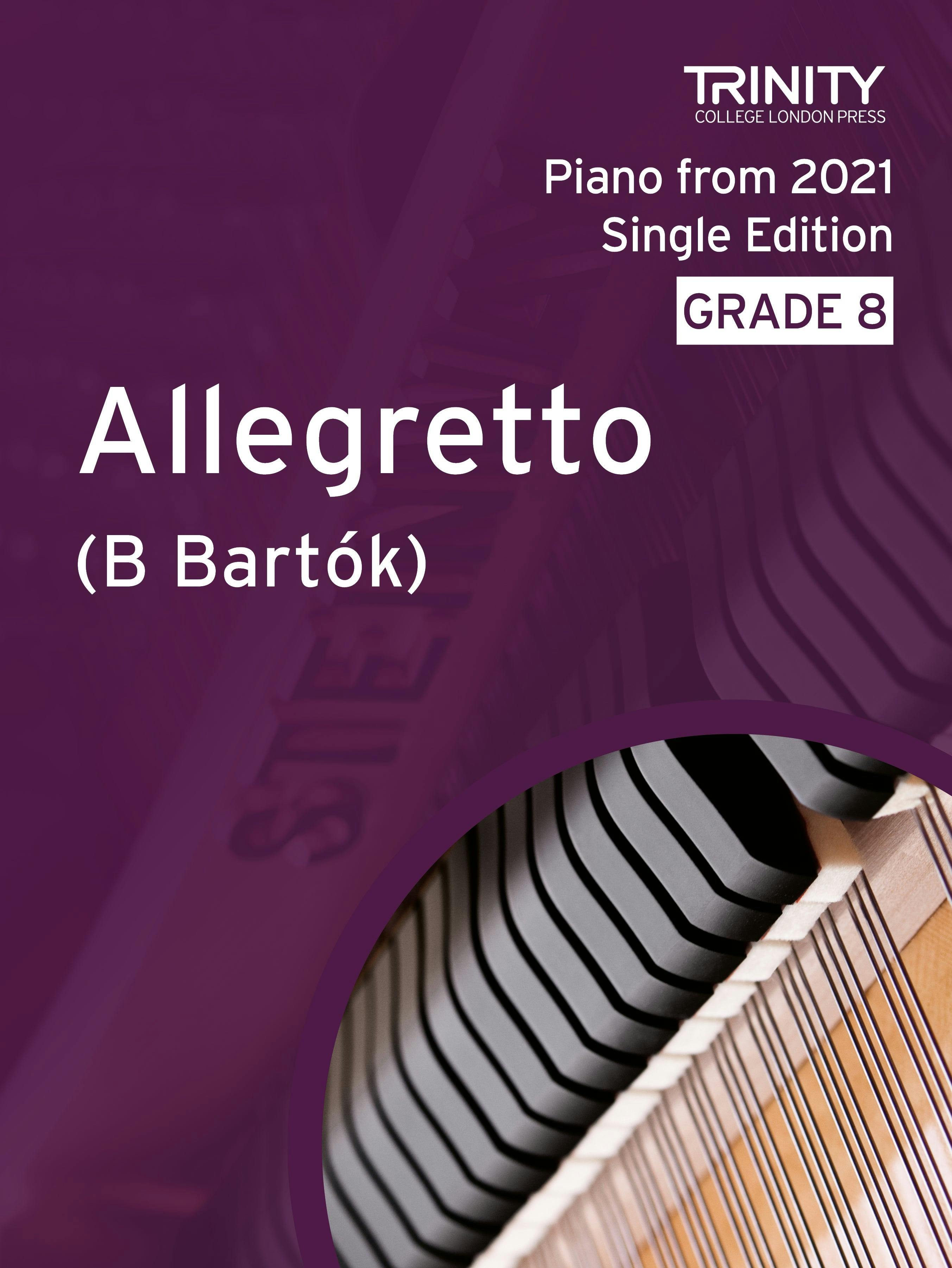 Allegretto (1st movt from Suite, op. 14) - Bartók  (Grade 8 Piano) - ebook