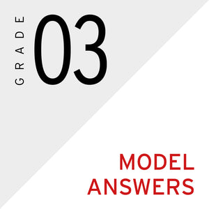 Theory of Music Model Answers (English): Grade 3