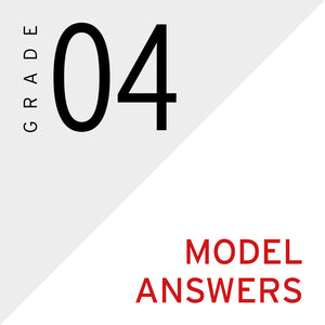 Theory of Music Model Answers (English): Grade 4