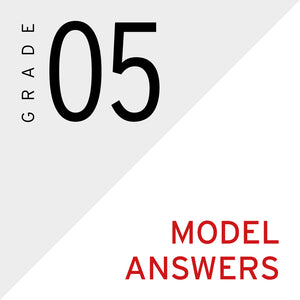 Theory of Music Model Answers (English): Grade 5