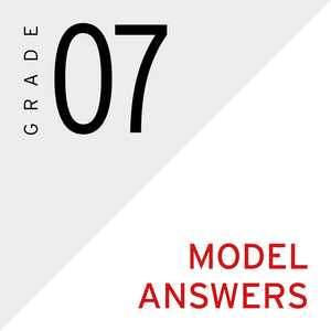 Theory of Music Model Answers (English): Grade 7