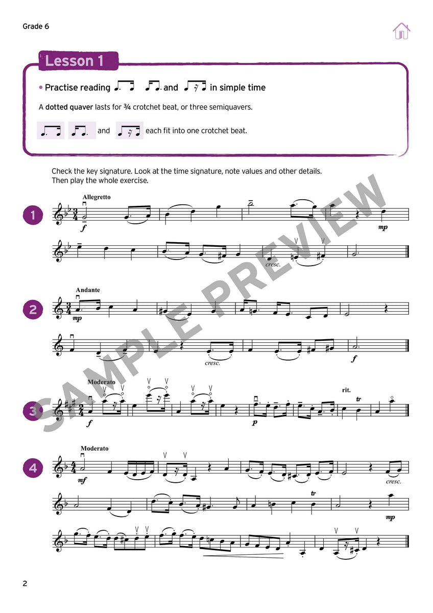 Sight Reading Violin: Grades 6-8 - ebook – Trinity College London Press ...