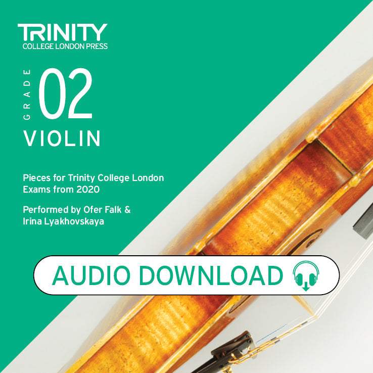 Audio - Violin Exam Pieces from 2020: Grade 2