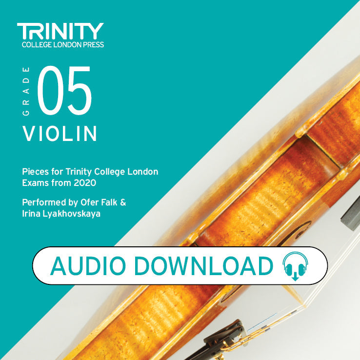 Audio - Violin Exam Pieces from 2020: Grade 5