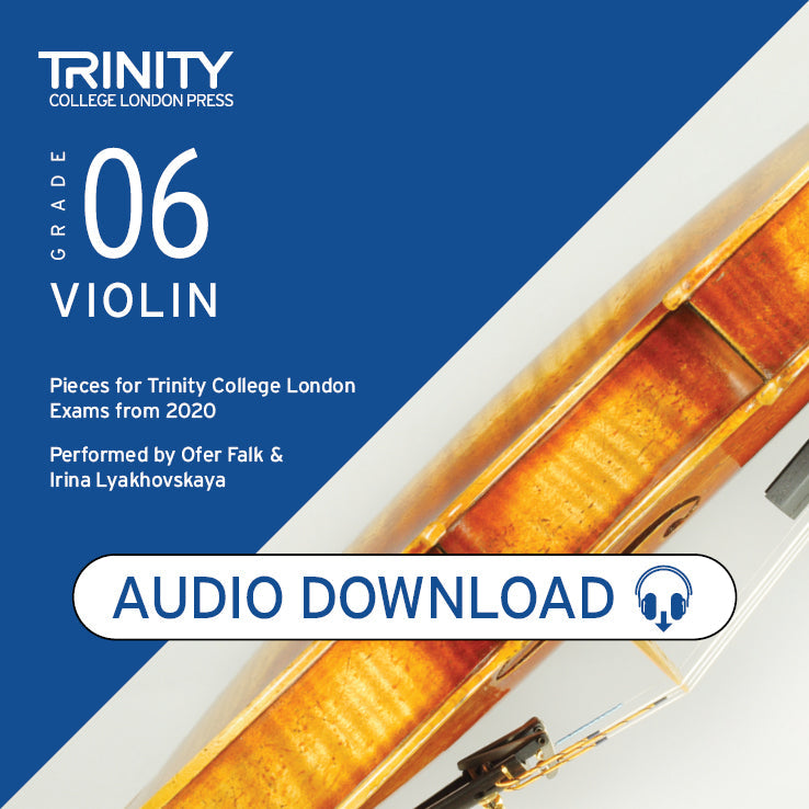 Audio - Violin Exam Pieces from 2020: Grade 6