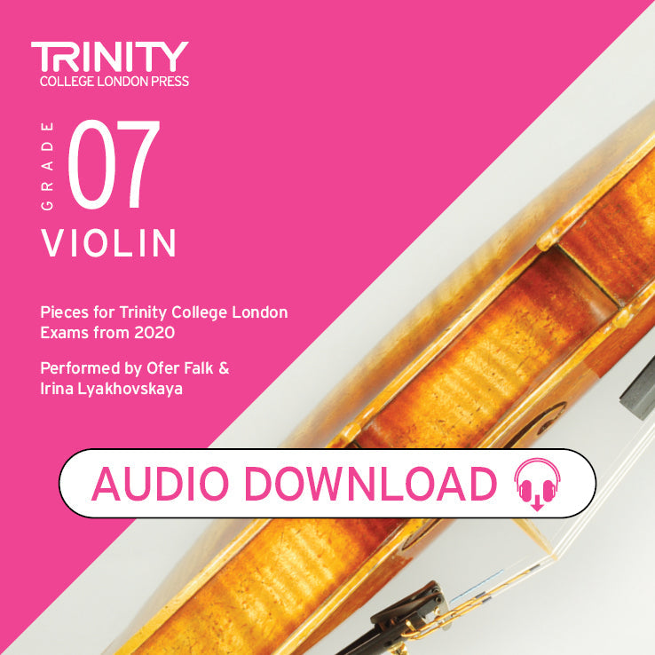 Audio - Violin Exam Pieces from 2020: Grade 7
