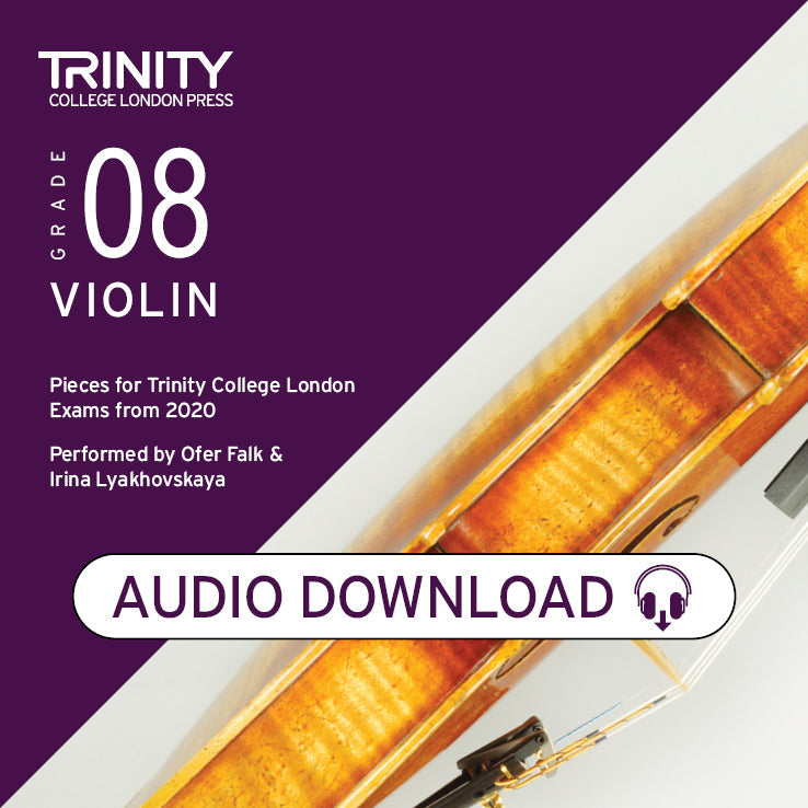 Audio - Violin Exam Pieces from 2020: Grade 8