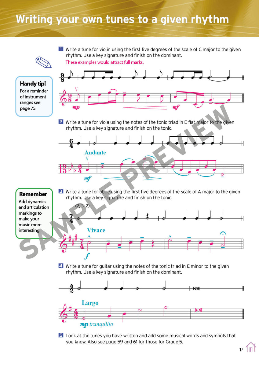 Theory of Music Model Answers Grade 5 - ebook – Trinity College London ...